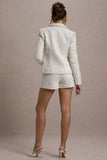 Cambridge Cream Boucle Tailored Shorts