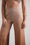 Connection Gold Metallic Ombre Trousers