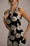 Zoella Ecru Floral Print Sleeveless Maxi Dress