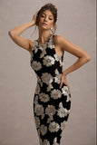 Zoella Ecru Floral Print Sleeveless Maxi Dress