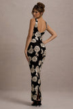 Zoella Ecru Floral Print Sleeveless Maxi Dress