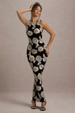 Zoella Ecru Floral Print Sleeveless Maxi Dress
