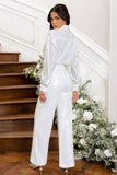 Dreamy Sequin Wide Leg Pants