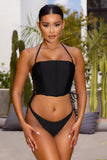 Sun Rise Black Brazilian Bikini Brief