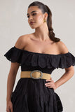 Campora Beige Natural Woven Belt