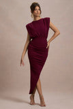 Jennifer Port Sleeveless Maxi Dress With Asymmetric Hem