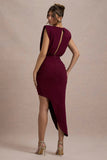Jennifer Port Sleeveless Maxi Dress With Asymmetric Hem