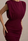 Jennifer Port Sleeveless Maxi Dress With Asymmetric Hem
