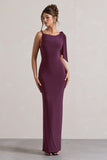 Kacey Plum Twisted Knot Maxi Dress