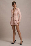 Cambridge Pink Boucle Tailored Shorts