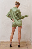 Persistence Olive Tailored Shorts