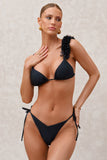 Cally Black String Bikini Bottoms