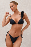 Cally Black String Bikini Bottoms