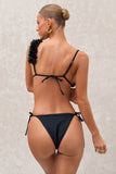 Cally Black String Bikini Bottoms