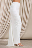 Raye White High Bodycon Pencil Skirt