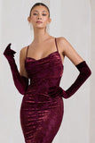 Hot Hands Port Long Velvet Gloves
