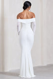 Alex White Bardot Twist Maxi Dress