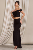 Raye Black High Bodycon Pencil Skirt