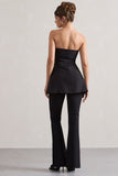 Purpose Black Flared-Leg Trousers