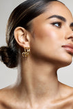 Jamille Gold Layered Hoop Earrings