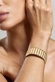 Yasmine Nude Adjustable Gold Bangle
