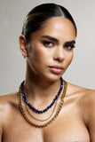 Juni Blue & Gold Layered Necklace