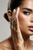 Cerys Turquoise Stacked Statement Ring
