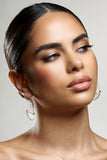 Hettie Clear Crystal Statement Earrings