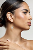 Hettie Clear Crystal Statement Earrings