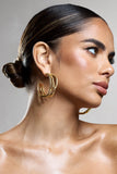 Mambo Gold Layered Hoop Earrings