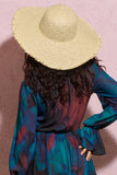 Sunshine Cream Straw Sun Hat