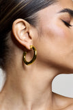 Lanco Gold Hoop Earrings