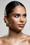 Isabeau Gold Chunky Hoop Earrings