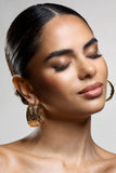 Antigua Gold Textured Hoops