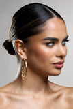 Trilogy Gold Layered Hoop Earrings