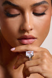 Adella Silver Statement Ring