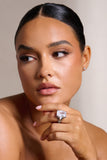Adella Silver Statement Ring