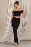 Raye Black High Bodycon Pencil Skirt