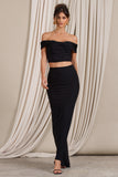 Raye Black High Bodycon Pencil Skirt
