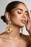Orla Gold Chain Drop Earrings
