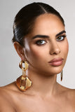 Orla Gold Chain Drop Earrings