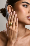 Robin Gold Statement Ring