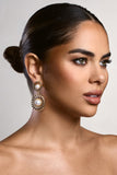 Wilma Gold Pearl Drop Earrings