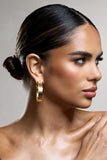 Amery Gold Chunky Hoop Earrings