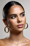 Amery Gold Chunky Hoop Earrings