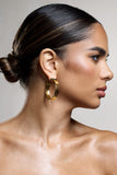 Amery Gold Chunky Hoop Earrings