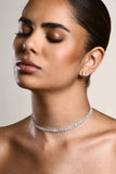 Lumina Silver Diamante Necklace