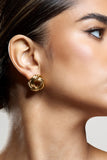 Ohio Gold Knot Earrings