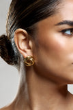 Ohio Gold Knot Earrings