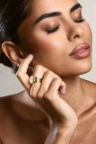 Roxi Gold Pendant Wrap Ring